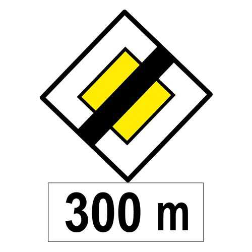 Care este semnificația indicatorului din imaginea alăturată?