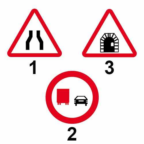 Conducand Un Autoturism In Zona De Acţiune A Cărui Indicator Din