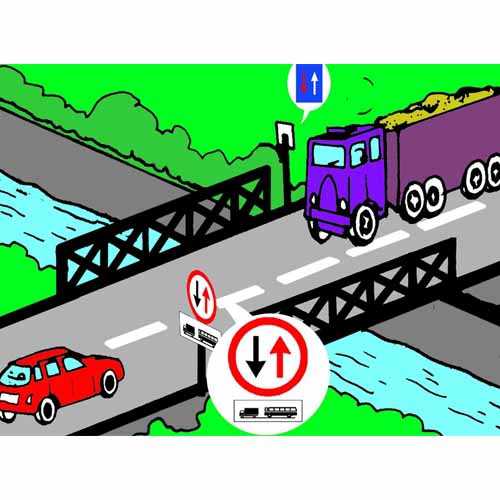Autoturismului? A Nu Se Pot Executa Viraje B Creşte Instabilitatea Cum trebuie să procedeze conducătorul autoturismului din imagine, dacă