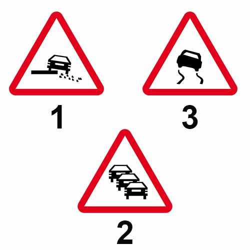 In Zona De Acţiune A Căruia Din Indicatoarele Alăturate Este
